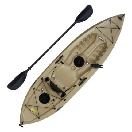 Lifetime Muskie 120 Sit-On-Top Angler Kayak w/ | Free US Shipping